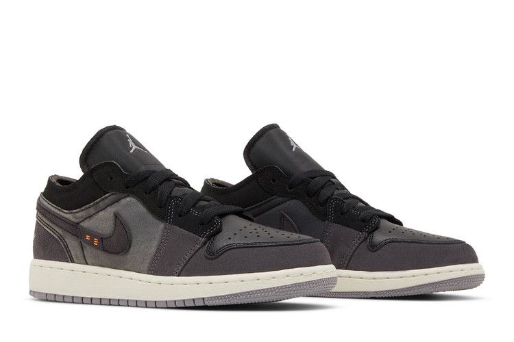 Air Jordan 1 Low SE Craft Gs Inside Out - Black