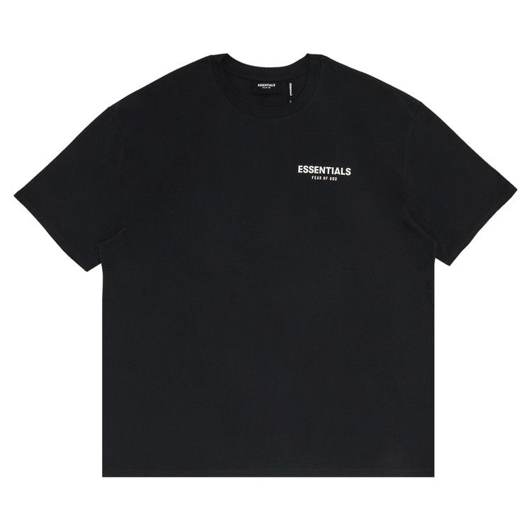 Buy Fear of God Essentials Boxy Photo Series T-Shirt 'Black