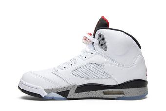 Jordan retro 2025 5 white cement