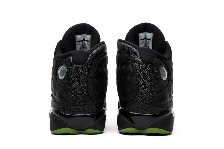 Air Jordan 13 Retro Altitude 2017 Men's Shoe - Black/Altitude Green - 12