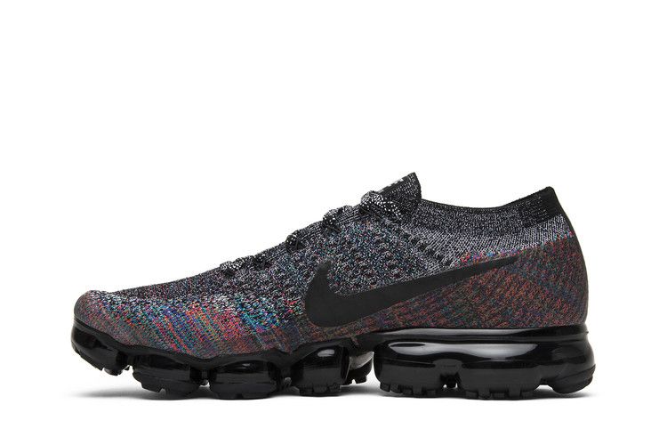 vapormax flyknit 2 black multicolor