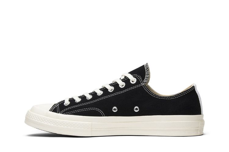 Buy Comme des Garcons Play x Chuck 70 Low Black 2015 150206C GOAT