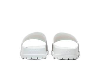Gucci Web Slide Sandal White Men's - 429469 GIB10 9079 - US