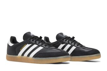 adidas gazelle silver green womens adidas Women's Originals Samba OG "White Solar Red Gum" main image 1