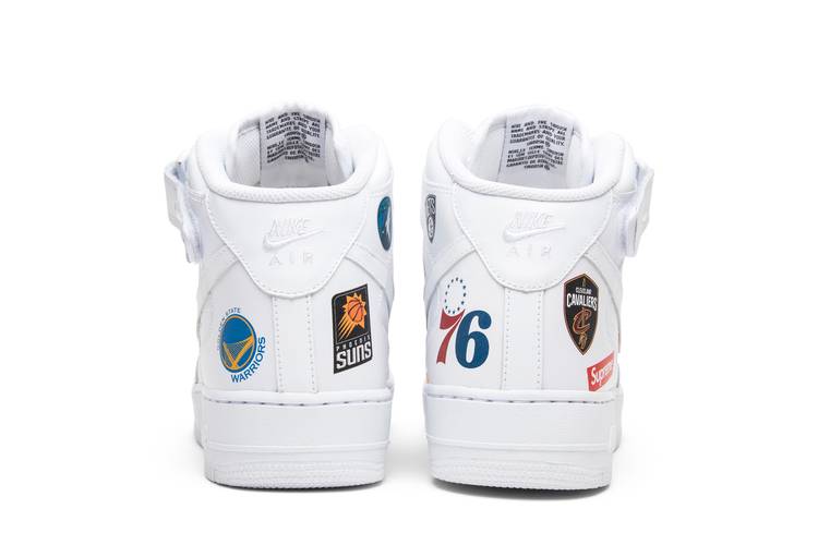 Supreme Air Force 1 NBA White Size 13