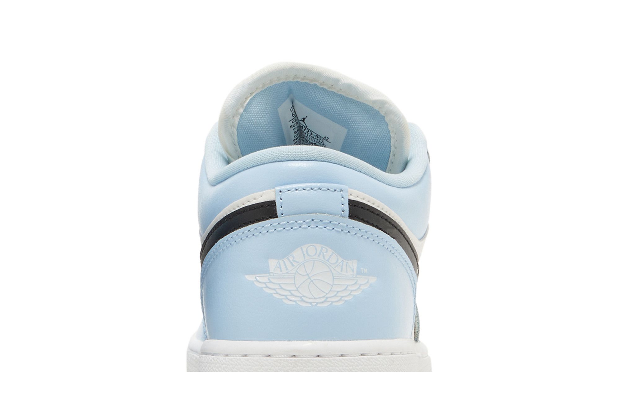 Pre-owned Air Jordan 1 Low Gs 'ice Blue'