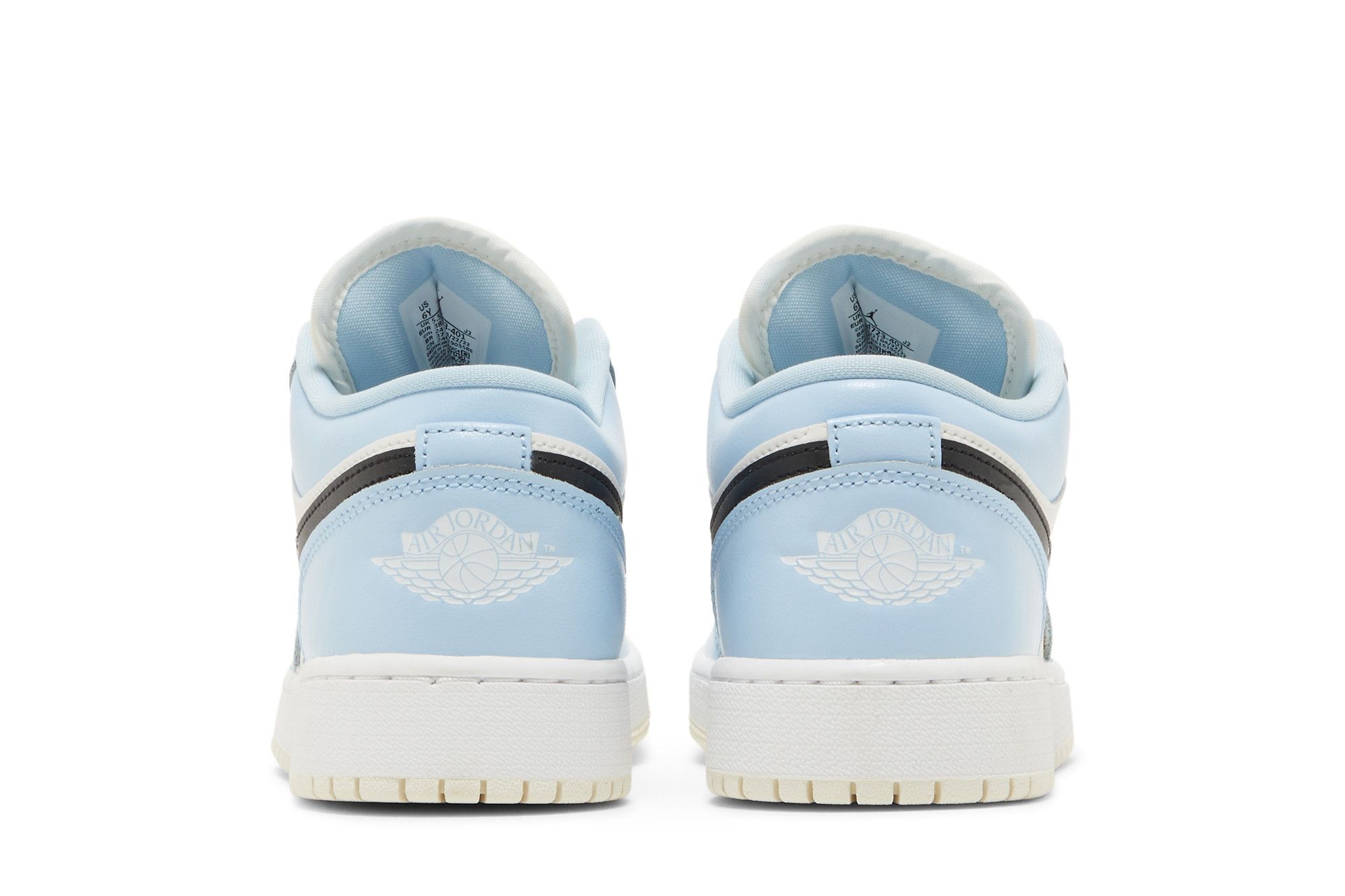 Pre-owned Air Jordan 1 Low Gs 'ice Blue'