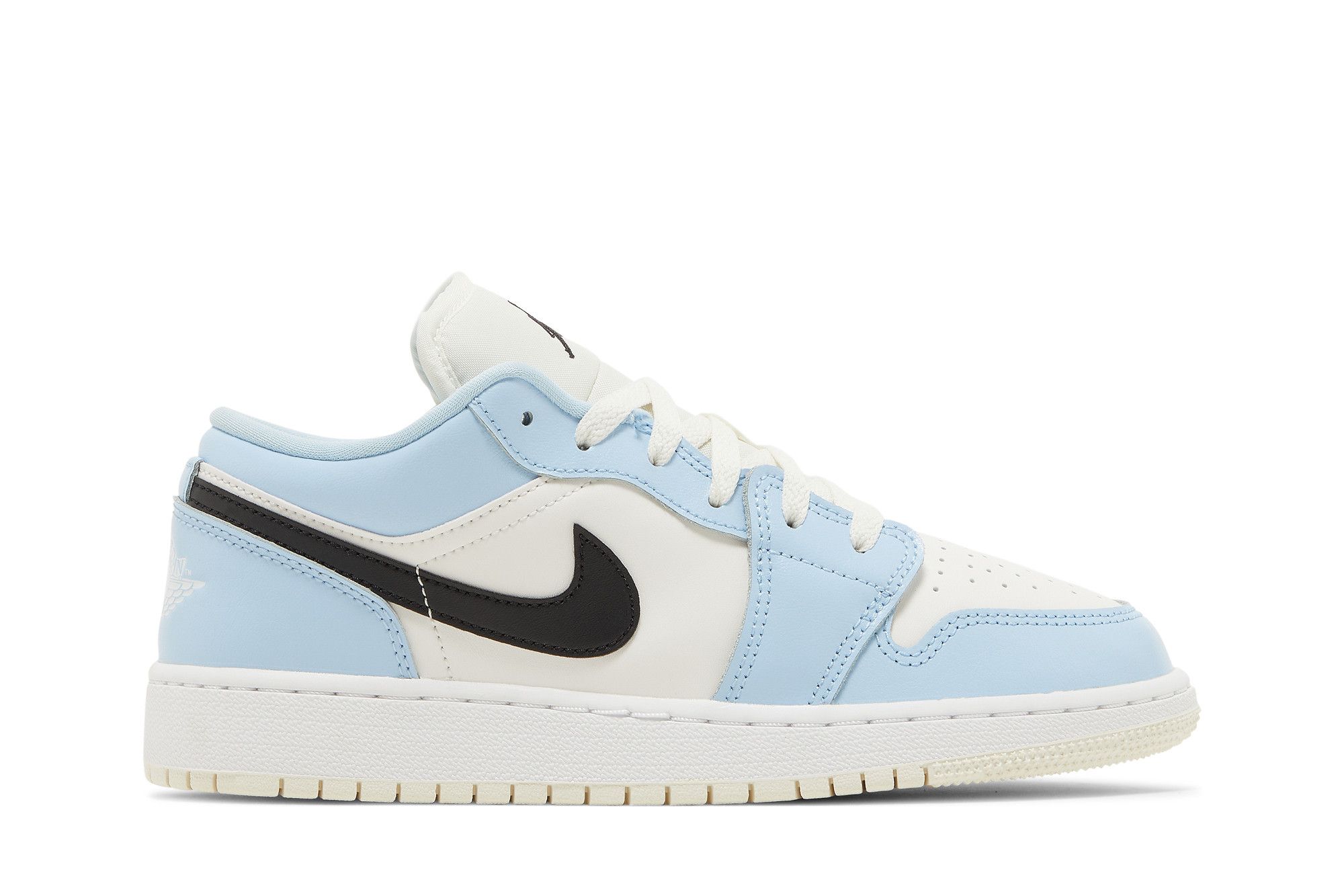 Pre-owned Air Jordan 1 Low Gs 'ice Blue'