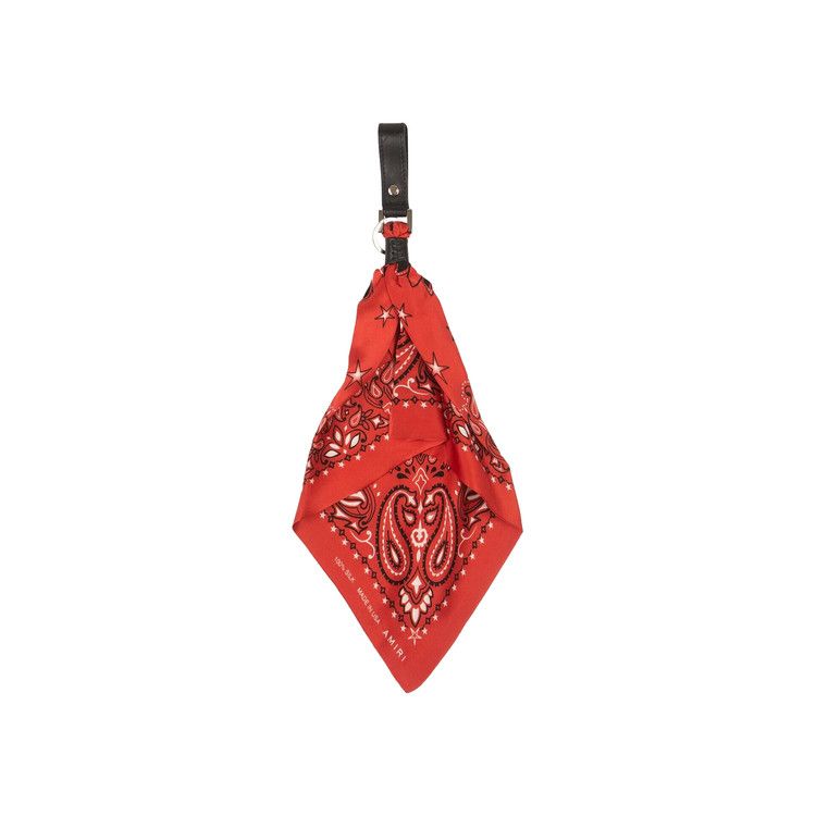 Buy Amiri Bandana Keychain 'Red' - 0498 100000603BK RED | GOAT