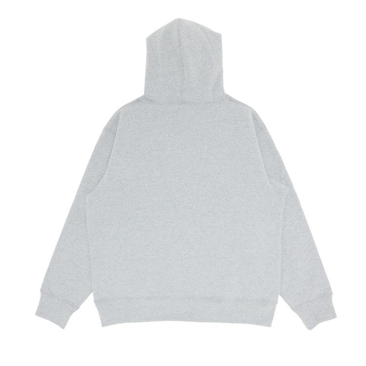 Buy Supreme Underline Hooded Sweatshirt 'Heather Grey