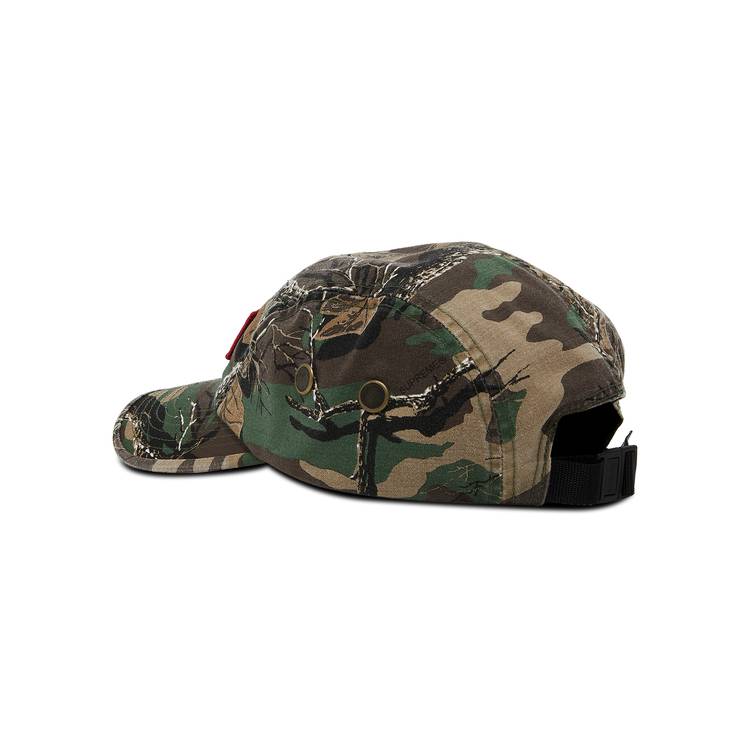 Supreme Military Camp Cap (FW22) Branch Olive Camo