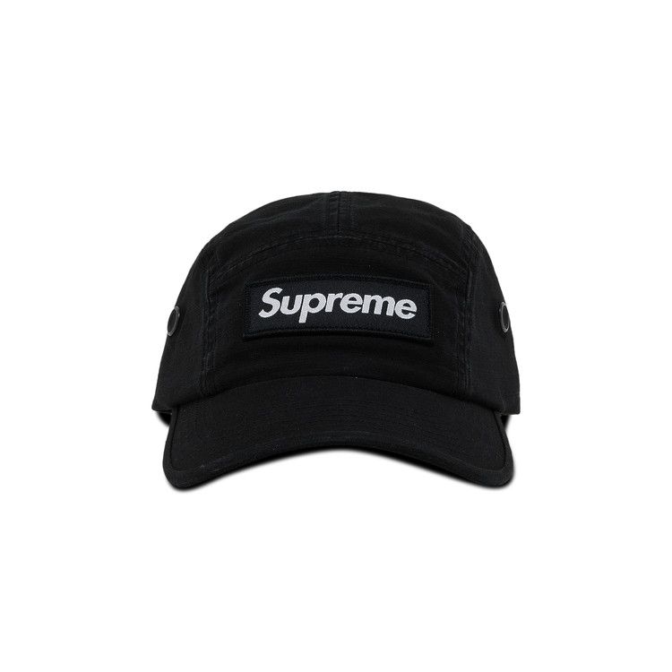 Buy Supreme Military Camp Cap 'Black' - FW22H102 BLACK | GOAT IT