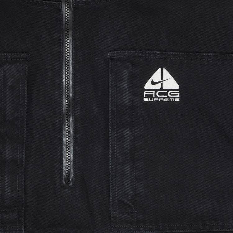 Buy Supreme x Nike ACG Denim Pullover 'Black' - FW22J21 BLACK | GOAT