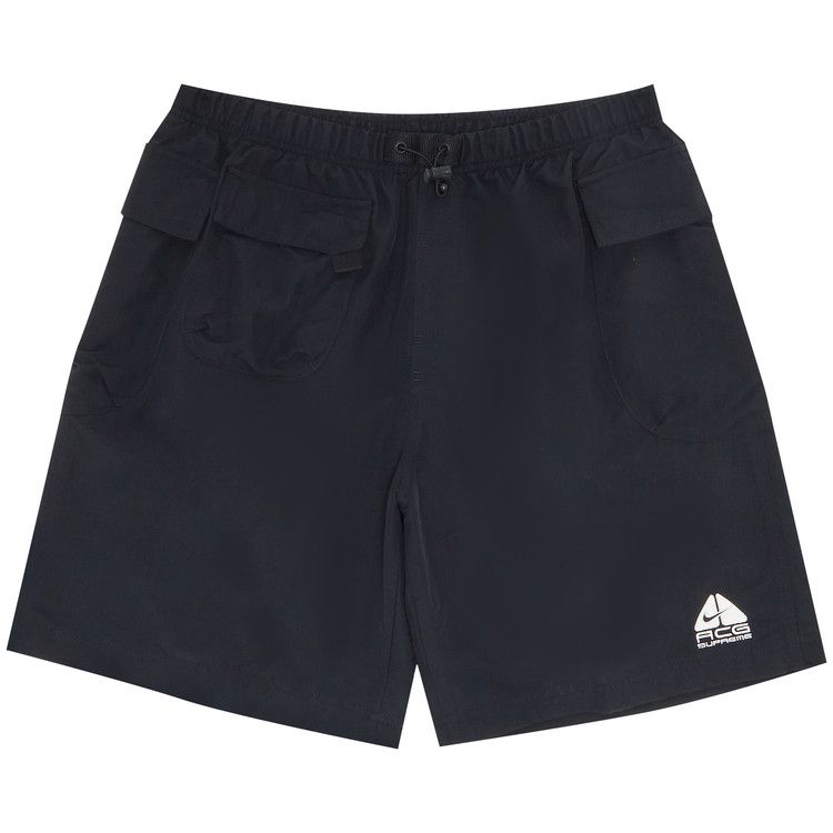 Achetez des Supreme x Nike ACG Nylon Trail Short Black FW22SH1 BLACK GOAT FR