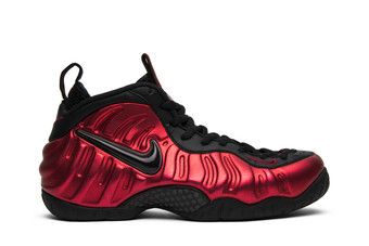 シューズ(男性用) Nike Foamposite one varsity red Nike Men's Air Foamposite One Sneakers in Varsity Red/White Nike