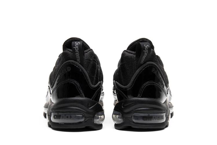 Nike Mens Air Max 98 / Supreme Black 844694-001 
