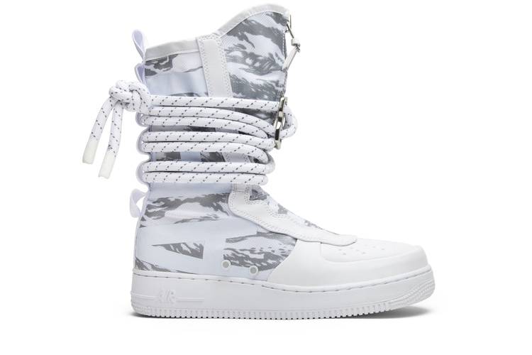 Buy SF Air Force 1 High 'Winter Camo' - AA1130 - White | GOAT
