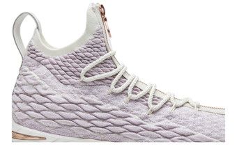 Lebron 15 hot sale rose gold