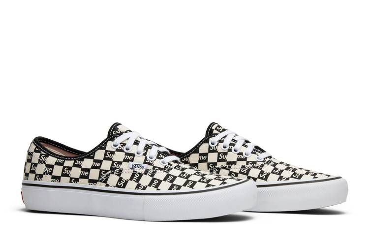 Supreme x Vans Authentic Checkered Corduroy - Available 