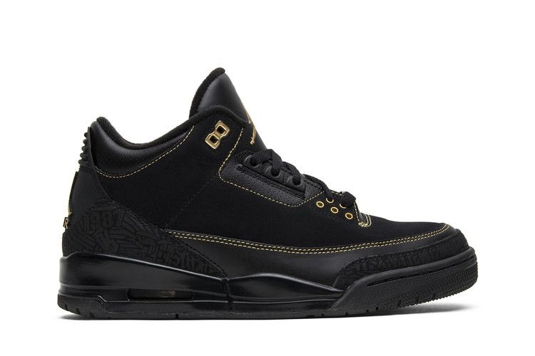 Air jordan 3 all black sale