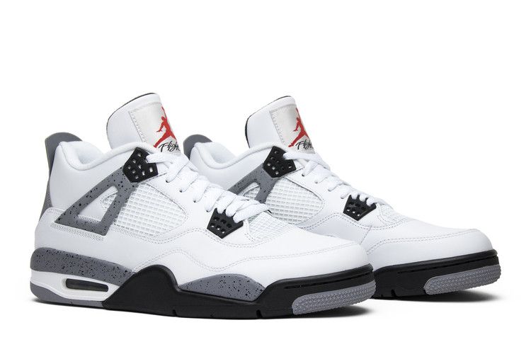 Air Jordan Retro 4's-White Cement Out Now