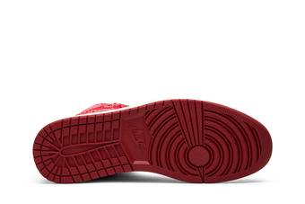 Jordan 1 Retro High x Supreme x Louis Vuitton x Red Ribbon Recon for Sale, Authenticity Guaranteed