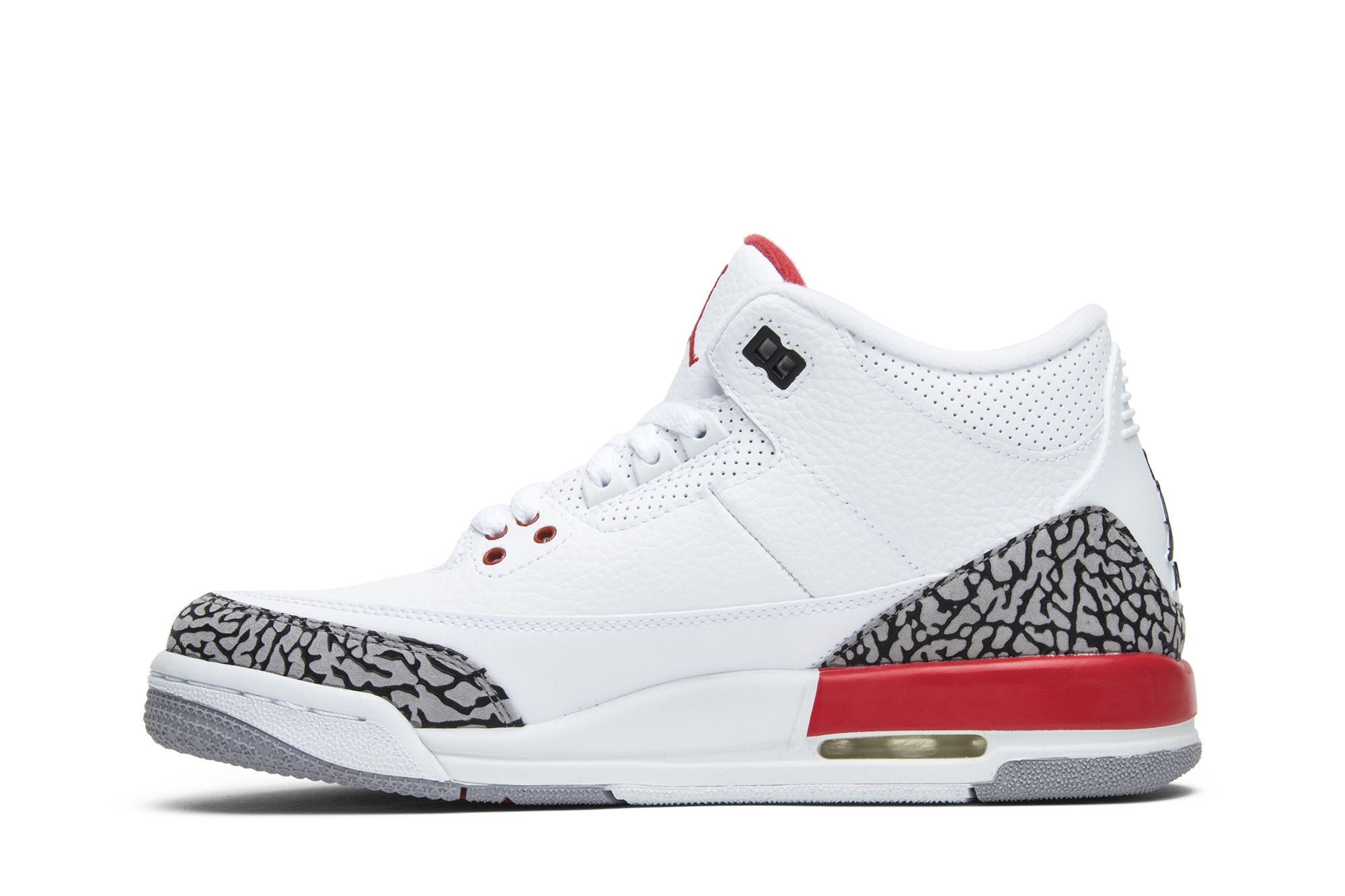 Pre-owned Air Jordan 3 Retro Gs 'hall Of Fame' In Red
