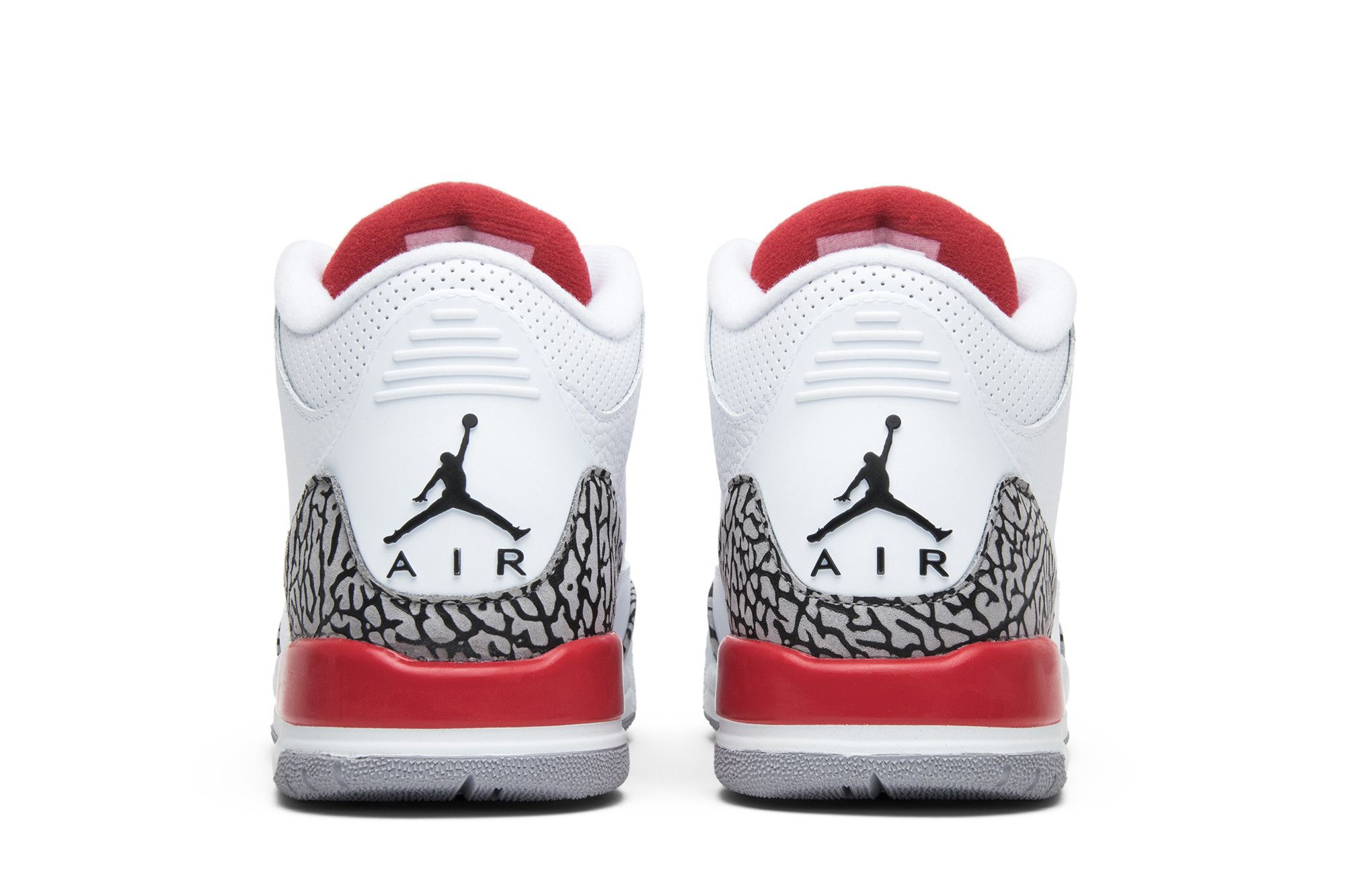 Pre-owned Air Jordan 3 Retro Gs 'hall Of Fame' In Red