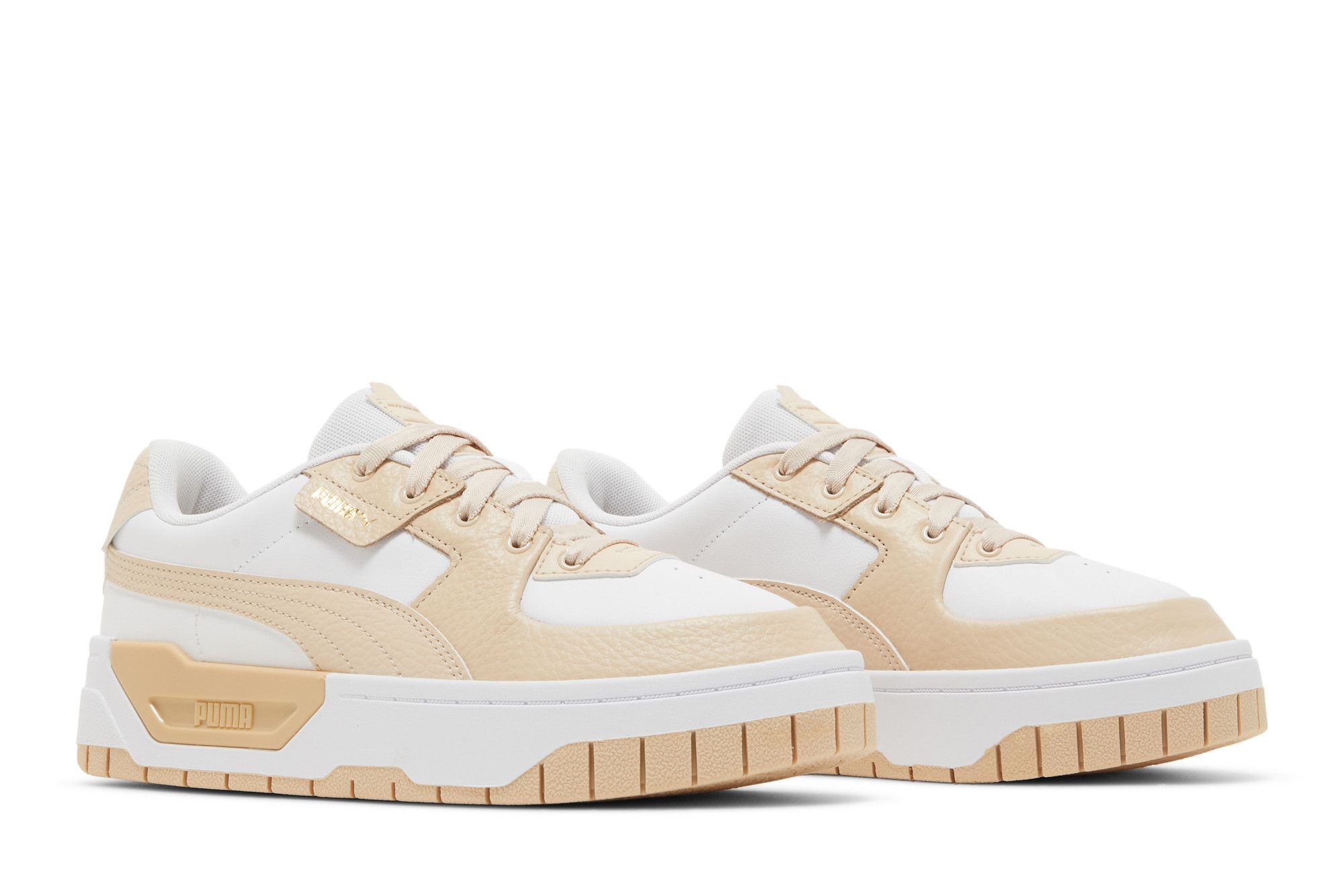 Pre-owned Puma Wmns Cali Dream Leather 'white Shifting Sand'