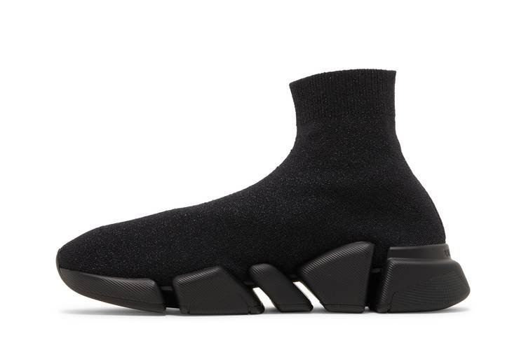 Balenciaga Wmns Speed 2.0 Sneaker 'Shiny Black' | GOAT