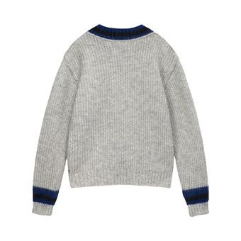 Buy Stussy Mohair Tennis Sweater 'Ash' - 117142 AASH | GOAT