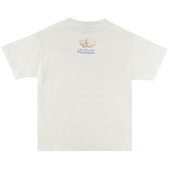 Buy SAINT Mxxxxxx Oreo Tee 'White' - SM A22 0000 057 | GOAT