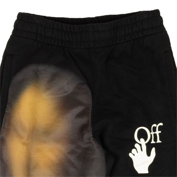 Buy Off White Blurred Monalisa Short Sweatpant Black OMCH030F20FLE0051010 GOAT