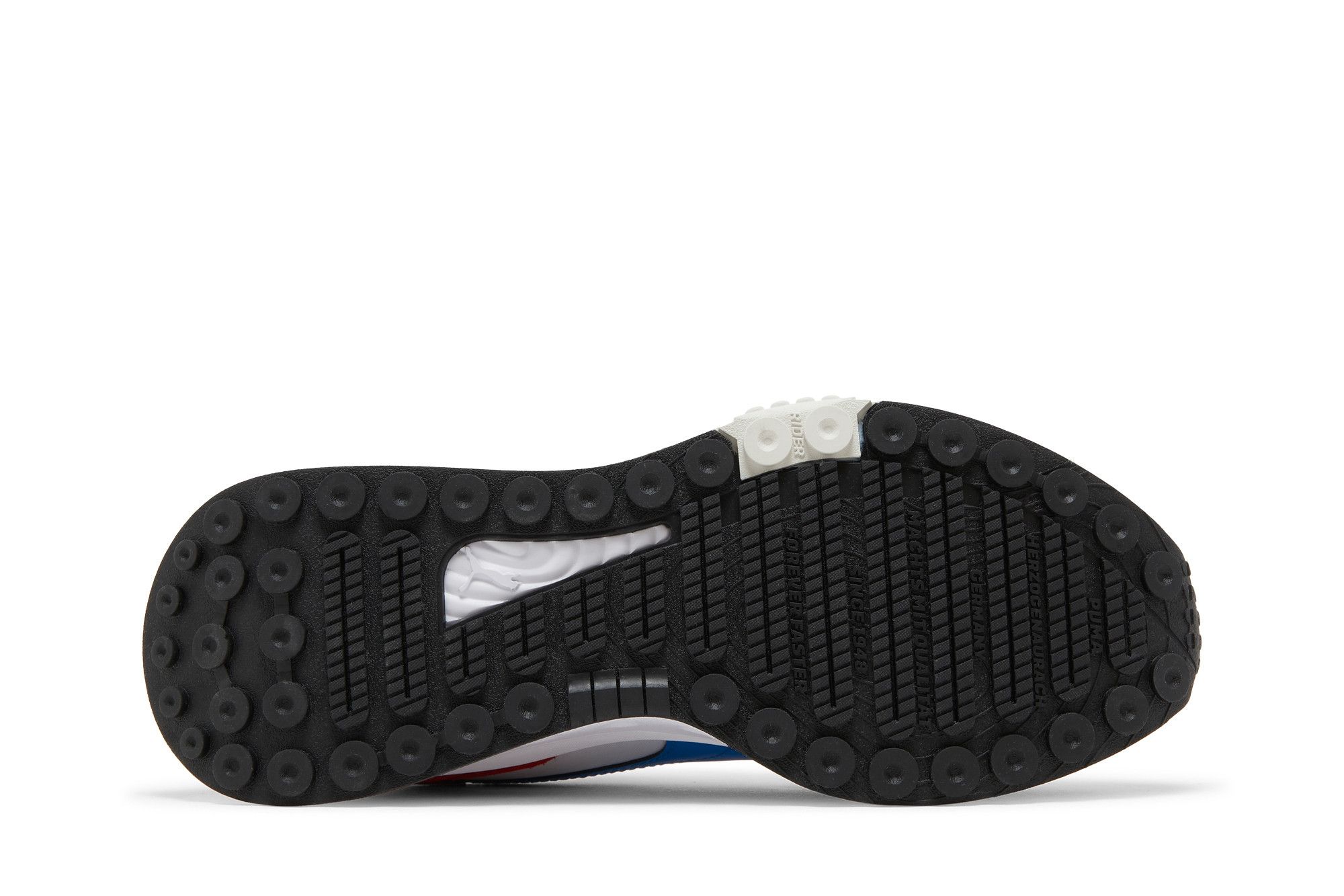 Pre-owned Puma Wild Rider Rollin Jr 'ebony White'