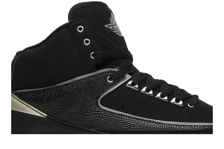 Jordan 2 store black chrome