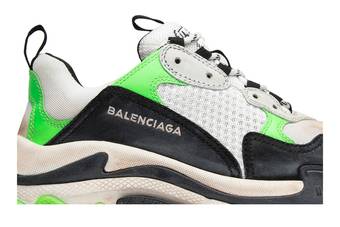 Buy Mr. Porter x Balenciaga Wmns Triple S Trainer 'Neon Green 