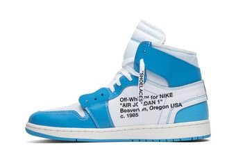 Off-white X Air Jordan 1 High Powder Blue