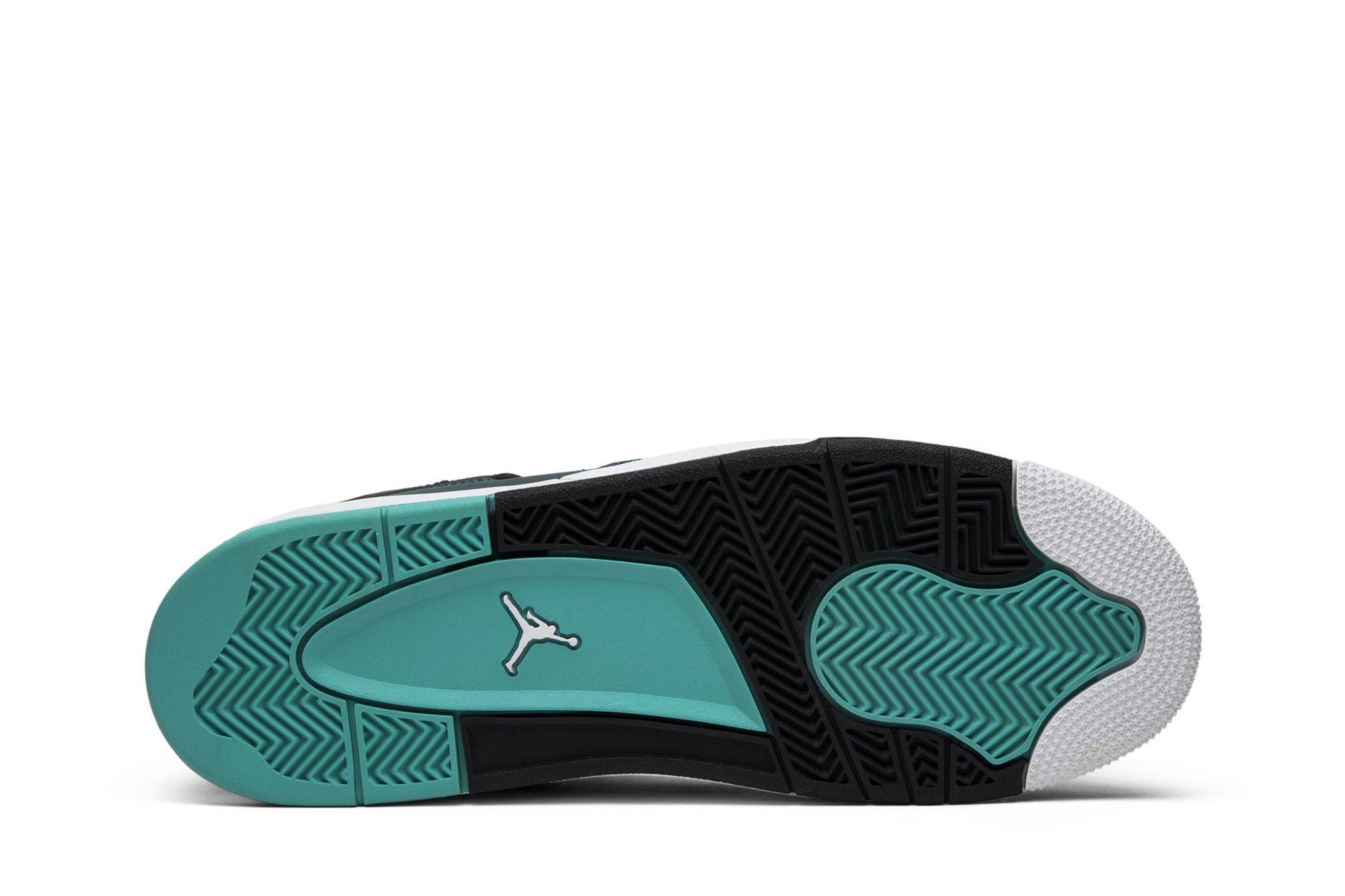 Pre-owned Air Jordan 4 Retro Bg 'teal' In Green