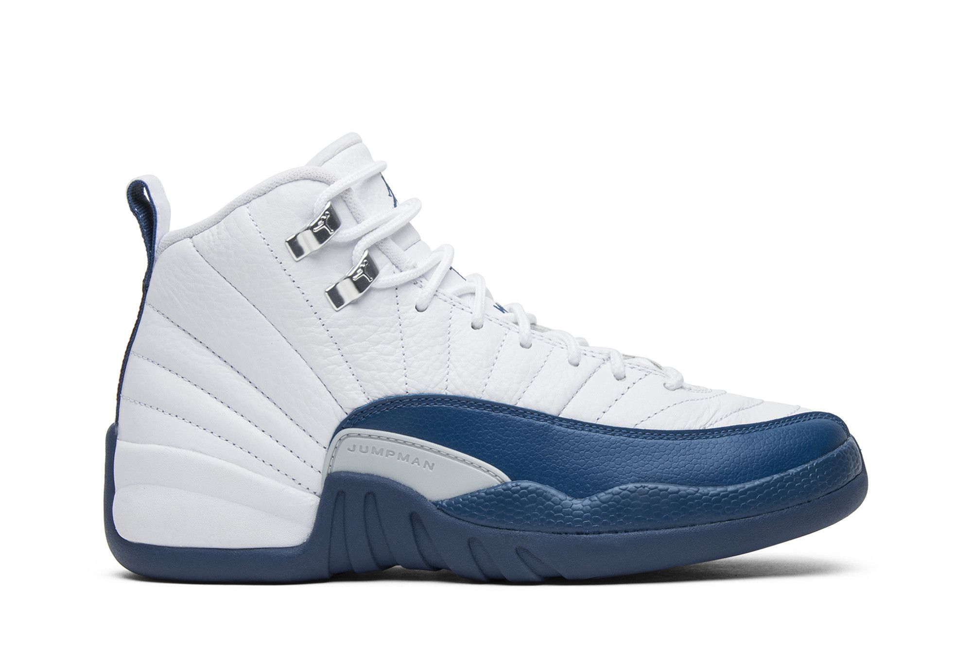 Pre-owned Air Jordan 12 Retro Bg 'french Blue' 2016 In White