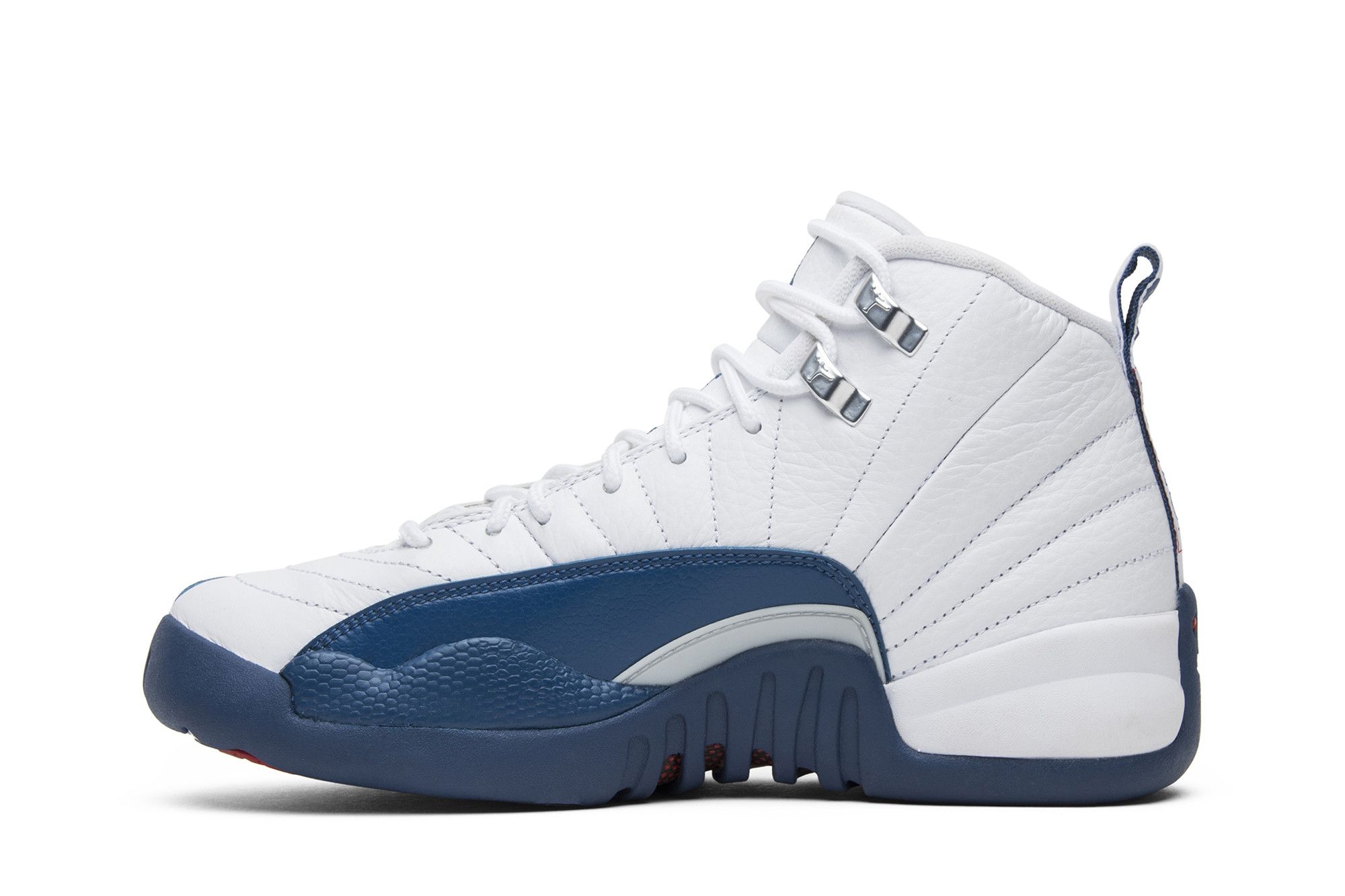 Pre-owned Air Jordan 12 Retro Bg 'french Blue' 2016 In White