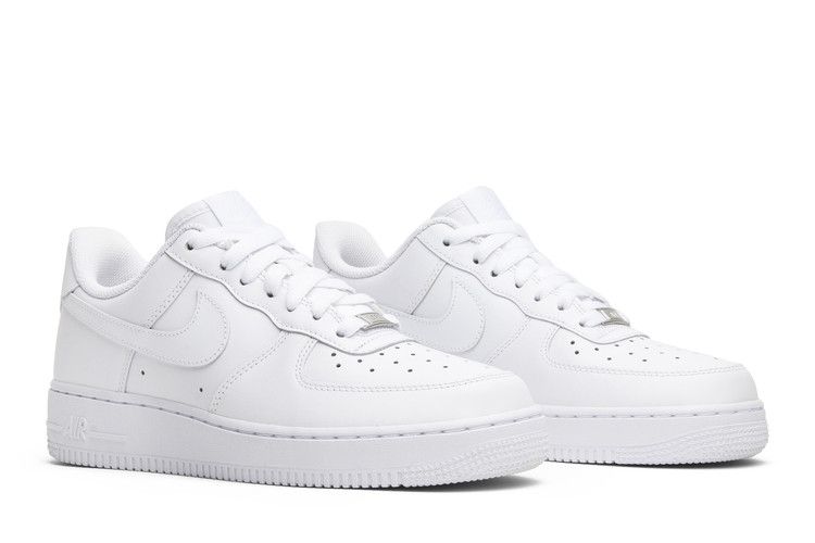 Womens White Air Force 1 Shoes.