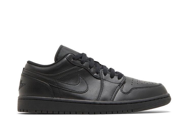 Jordan 1 Low Triple Black (2022) — foto 2