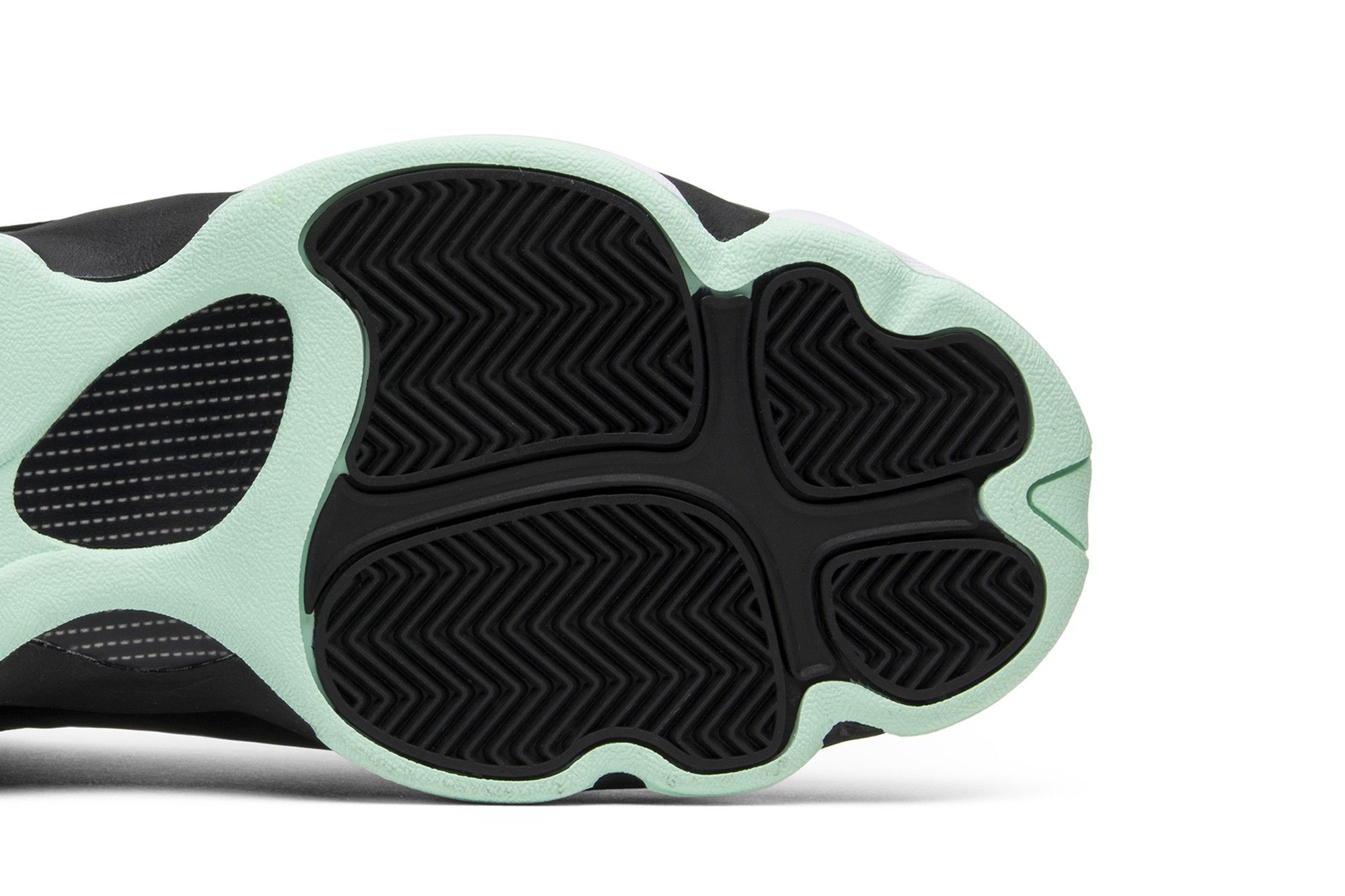 Pre-owned Air Jordan 13 Retro Gs 'mint Foam' In Black
