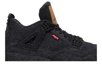 Buy Levi's x Air Jordan 4 Retro 'Black Denim' - AO2571 001 | GOAT