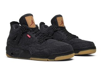 Buy Levi's x Air Jordan 4 Retro 'Black Denim' - AO2571 001 | GOAT