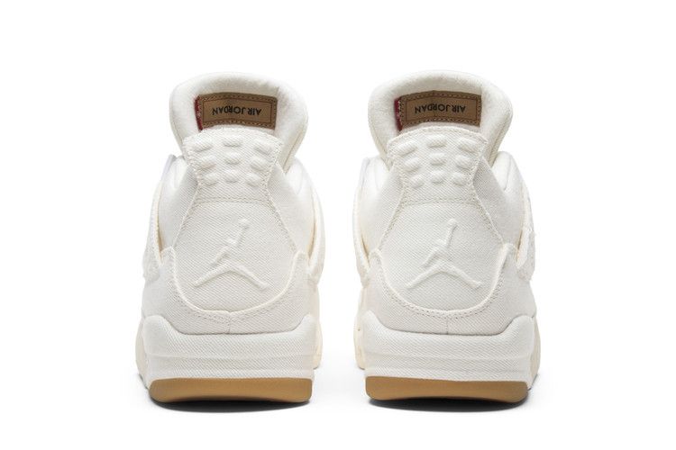 NIKE AIR JORDAN 4 RETRO LEVI'S ホワイトデニム