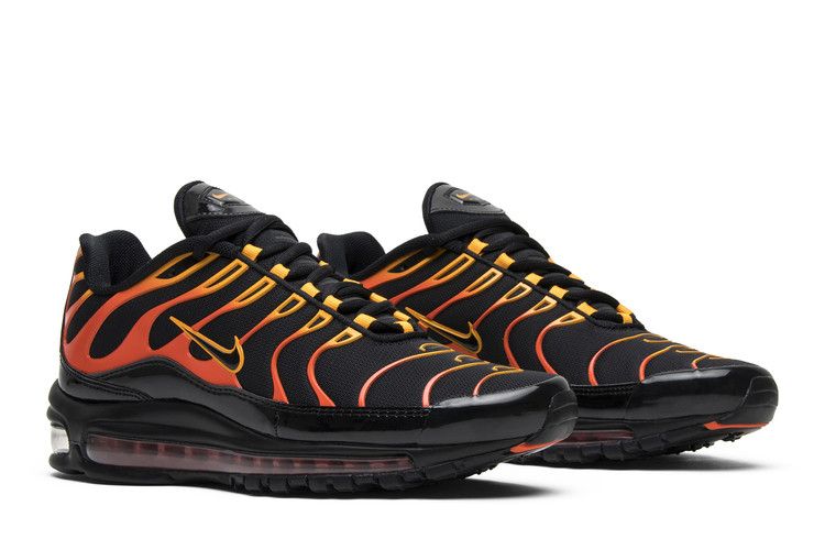 Nike air max 97 ultra black and on sale orange