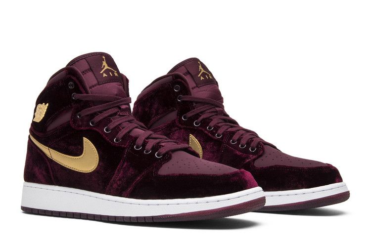 Buy Air Jordan 1 Heiress Gg 'Velvet' - 832596 640 - Red | Goat