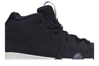 Nike kyrie 4 black white hotsell