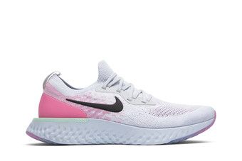 Buy Nike Epic React Flyknit 'Pink Beam' - AQ0067 007 | GOAT